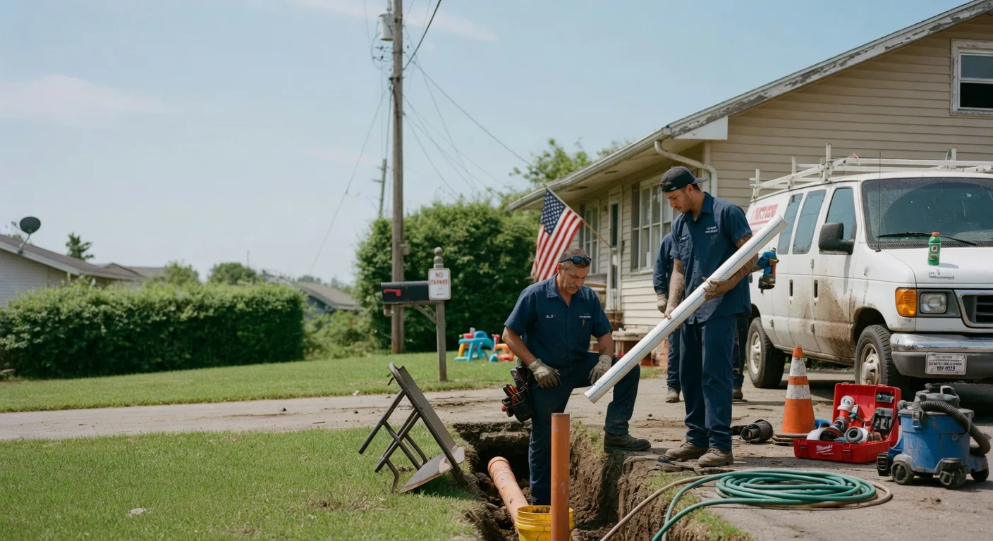 Sewer Line Inspection in Floresville, TX